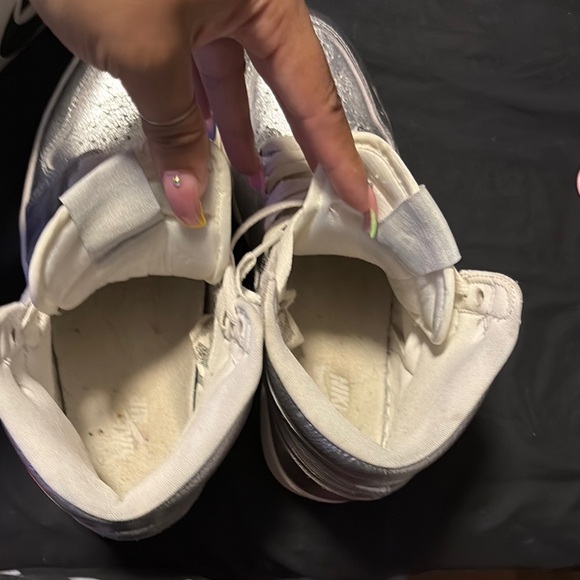 Nike Silver High-Top Sneakers - Picture 2 of 8